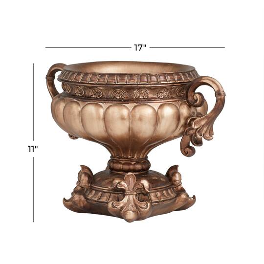 Bronze Polystone Traditional Decorative Bowl